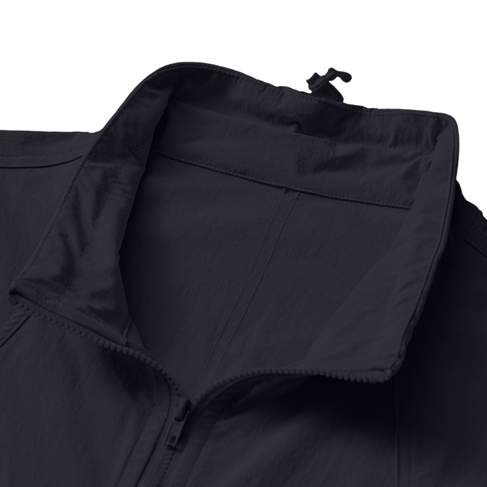 FRSASU Men's Outerwear Windproof Lightweight Softshell Vests Sports Sleeveless Jacket for Golf Hiking Fishing Running Black