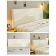 thumbnail image 2 of Protective Headboard Cover Elastic Fit and Washable Stylish Nordic Beige, 2 of 2