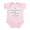 Petal Pink, variant on CafePress - The Answer To Prayers Infant Creeper - Baby Light Bodysuit, Size Newborn - 24 Months