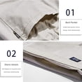 thumbnail image 3 of Pantalones cortos cargo para hombre, cintura elástica, corte relajado, pantalones cortos de trabajo informales de algodón para verano, 3 of 5
