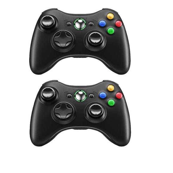 Controlador Inalámbrico Prodico para Xbox 360 Paquete de 2, 2.4G Alcance de 9 m
