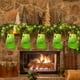 thumbnail image 5 of Medias de punto, medias de lana, letras bordadas, bolsa de regalo para dulces infantiles, bolsa de regalo para medias navideñas, 5 of 5