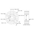 thumbnail image 2 of High quality Robot Silicone Rubber Soft Wheel Grasping Wheel (This product is, 2 of 5