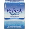 Refresh Optive Lubricant Eye Drops, 30 Single-Use containers