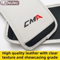 thumbnail image 4 of LINNUNU Funda protectora para manija interior de puerta de coche Geely Boyue L, funda protectora de cuero, accesorios para manijas Starray Atlas II, 4 of 5