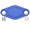 Blue, variant on ATV Rear Brake Caliper Parking Block Off Plate Cap Cover / 8 inches / 20.3 cm
