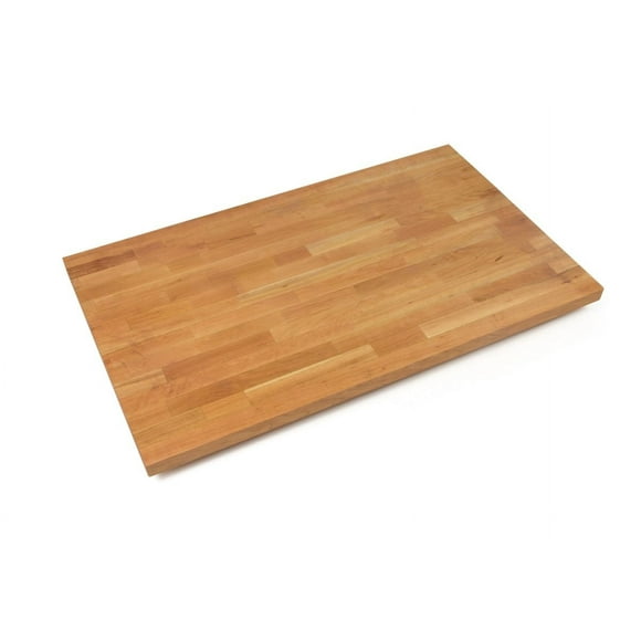 John Boos CHYKCT-BL3632-O Blended Cherry Counter Top with Oil Finish, 1.5" Thickness, 36" x 32"