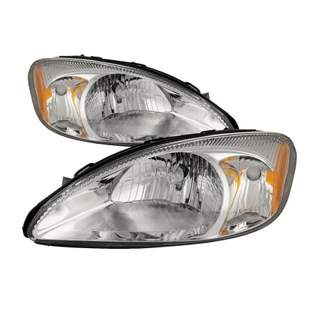 Ford Taurus Chip - 2000-2007 Ford Taurus Headlights Set FO2502169 & FO2503169