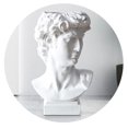 thumbnail image 4 of Portalápices resina David retrato estatua maquillaje cepillo almacenamiento maceta M Ehuebsd  Libre de BPA, 4 of 6
