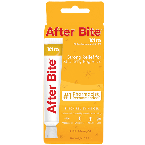 After Bite Xtra Anti-Itch Diphenhydramine HCl 2% Gel, 0.7 oz