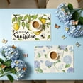 thumbnail image 4 of Dining Table Placemats Set of 4 Washable Placemats Blue Placemats for Summer Kitchen Decor Kitchen and Dining Room, 4 of 9