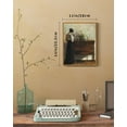 thumbnail image 3 of Drsoum Vintage Wall Art 11x14in Nature Framed Classic Moody Elegant Woman Stands Reading a Book Victorian Wall Prints Kitchen Bathroom Office Decor, 3 of 6