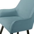 thumbnail image 6 of Studio Designs Home Spire Luxe Swivel Chair with Arms, Dining/Office, Black/Baltic Fabric, 6 of 10
