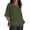Army Green, variant on Half Sleeve Shirts for Women Casual Knits Womens Loose 1/2 Long Sleeve Blouse Tops Solid Casual Short Sleeve Shirt Blouse Size XXXL