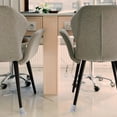 thumbnail image 5 of OUNONA Furniture Leg Protectors with Tilted Design for Steady Base Grey PVC Covers to Guard Furniture Feet, 5 of 8