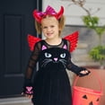 thumbnail image 3 of GOOHOCHY 1 juego de fiesta de halloween encantador demonio cosplay traje prop para niños, 3 of 8