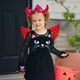 thumbnail image 3 of 1 juego de fiesta de halloween encantador demonio cosplay traje prop para niños, 3 of 6