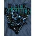 thumbnail image 2 of Marvel Big Boys' Black Panther Spiral Wash T-Shirt, Sizes 8-20, 2 of 3