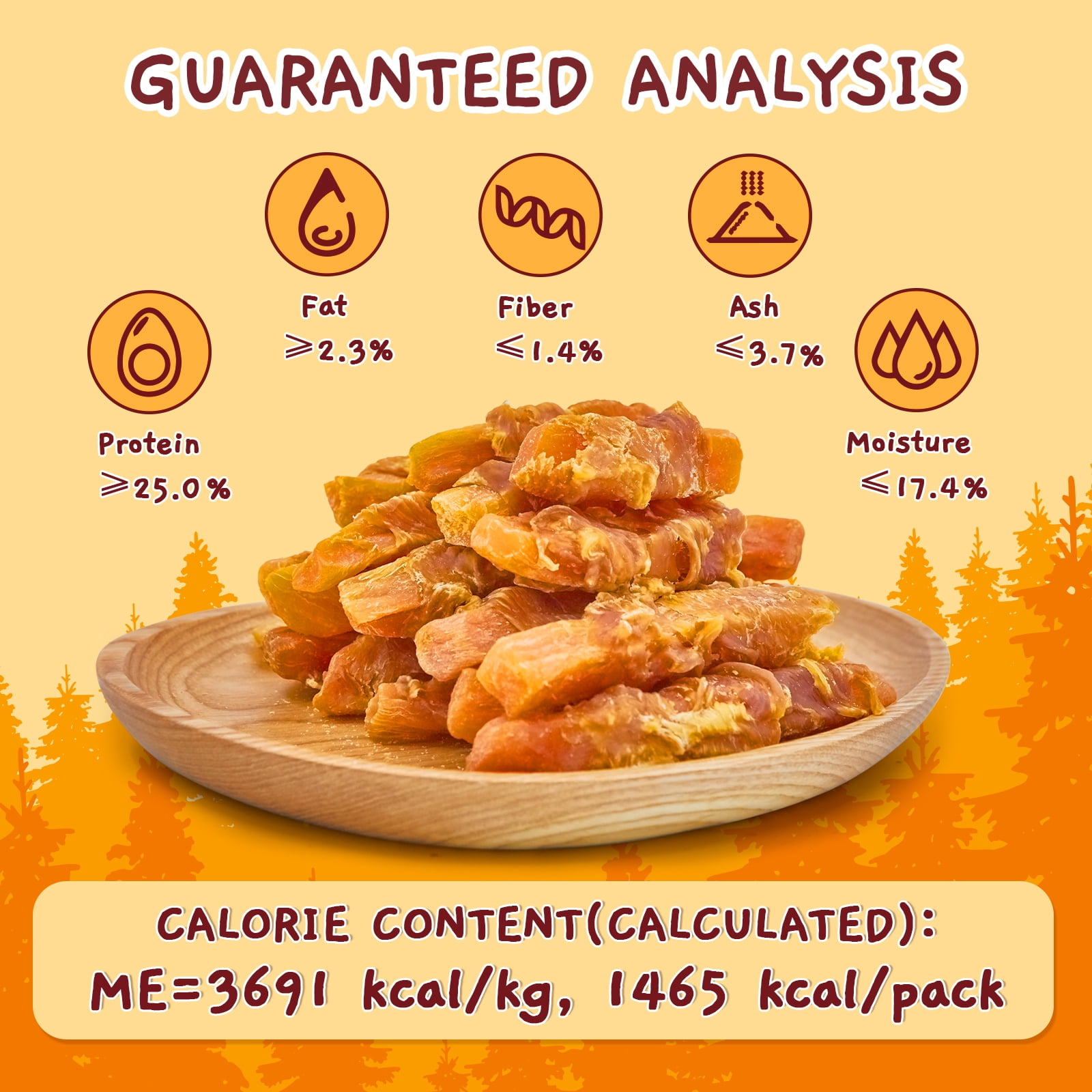 (5 pack) Jungle Calling Skinless Chicken Gluten-Free & Grain-Free Wrapped Sweet Potato Chewy Dog Treats, 14-oz bag