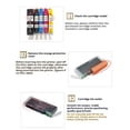 thumbnail image 6 of 6 Color High Capacity Cartridges Pack Of 2 For PGI280 CLI281 XXL Printers Leak, 6 of 8