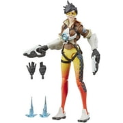 Angle View: Hasbro Overwatch Ultimates Series Tracer 6" Collectible Action Figure, 6-Inch scale collectible tracer figure: every detail of this 6-inch scale.., By Brand Hasbro