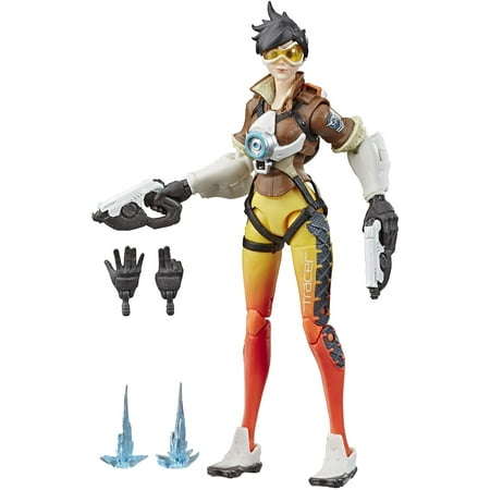 Hasbro Overwatch Ultimates Series Tracer 6" Collectible Action Figure, 6-Inch scale collectible tracer figure: every detail of this 6-inch scale.., By Brand Hasbro