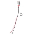 thumbnail image 2 of 50 piezas IP65 impermeable BEM-12C luz indicadora LED de advertencia de metal de alta calidad 12 mm (rojo 12 V), 2 of 8
