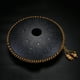 thumbnail image 3 of Tambor de pan Irfora 14 pulgadas 14 nota Tambor de mano de acero aleado Tambor de tono C Tambor manual de percusión con baquetas de ébano Irfora Tambor de pan, 3 of 7