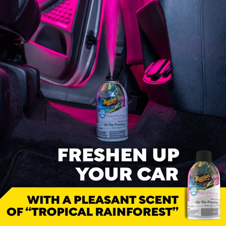Meguiar's Whole Car Air Re-Fresher, Tropical Rainforest, 2 oz photo 2