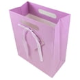 thumbnail image 2 of JAM Gift Bag, 8x10x4, Light Fuchsia Pinstripe, 1/Pack, Medium, 2 of 3
