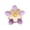 Purple, variant on 10-Pack Lotus Flower Bag Clips, 4.9 Inch Plastic Airtight Snack Sealing Clips, Kitchen Food Storage Clips(Pink)