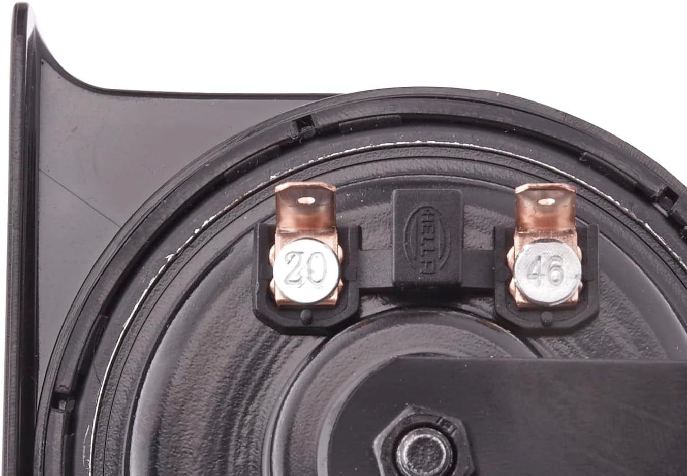 HELLA 940800821 Black 24V BX Trumpet Horn Kit (Universal Fit)