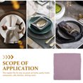thumbnail image 2 of 4 Pcs Gauze Napkin Mouth Linen Square Dinner Napkins Outdoor Banquet Party Cotton, 2 of 6