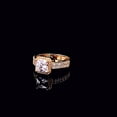 thumbnail image 4 of 14K Solid Yellow Gold Square Solitaire Cz Ring, 4 of 4