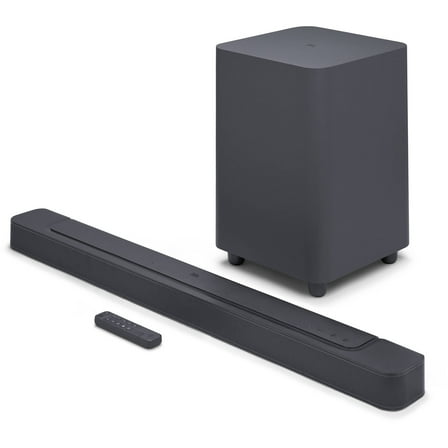 Restored JBL JBLBAR500PROBLKAM-Z 5.1-Ch 590W Dolby Atmos Soundbar System (Refurbished)
