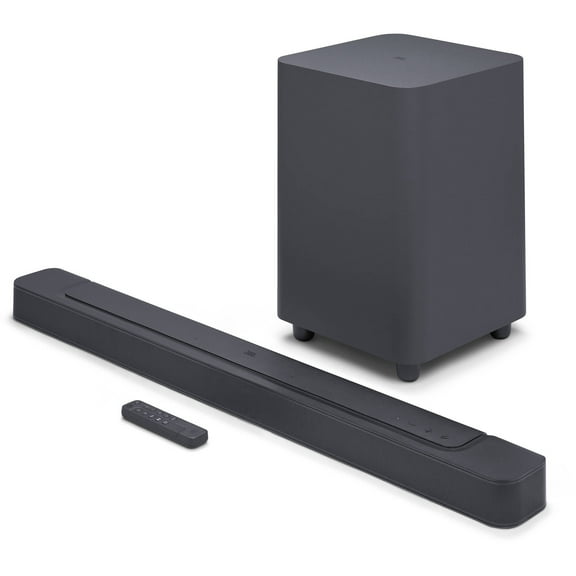 Restored JBL JBLBAR500PROBLKAM-Z 5.1-Ch 590W Dolby Atmos Soundbar System (Refurbished)