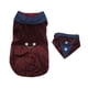 thumbnail image 1 of Ropa Formal Para Cachorros, Corbata De Lazo Para Perro Botón De Tela De Traje Diseño Humanizado Retro Cómodo De Moda Costura Exquisita Poliéster Para Mascotas Pequeñas Para ANGGREK  Otros, 1 of 8