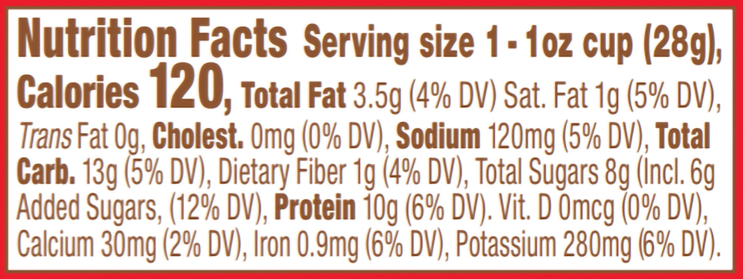 PB2, Go Peanut Powder with Chocolate Chips Cups, 28g