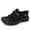 black, variant on Quick-Lace Closed-Toe Outdoor Sport Sandals