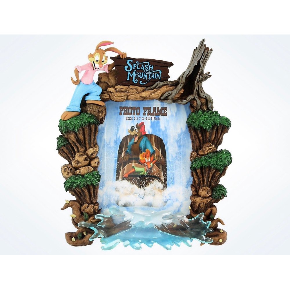 Disney Parks Splash Mountain Resin Picture Photo Picture Frame New