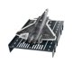 thumbnail image 5 of Modelo de avión fundido a escala 1/72 Strade Fareast Limited decoración hogar, 5 of 8