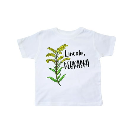 

Inktastic Lincoln Nebraska Goldenrod Flower Gift Toddler Boy or Toddler Girl T-Shirt
