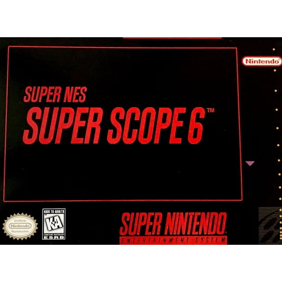 Restored Super Scope 6 (1992) (Super Nintendo, 1992) (Refurbished)