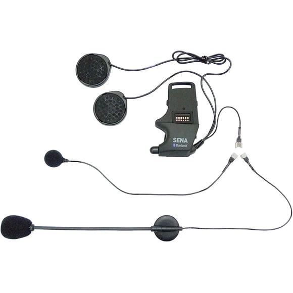 Kit de abrazaderas de casco Sena SMH-A0302 con brazo y micrófono con cable para SMH10
