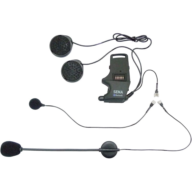 Kit de abrazaderas de casco Sena SMH-A0302 con brazo y micrófono con cable para SMH10