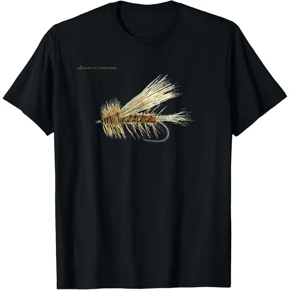 Dry Fly Stimulator Fly Fishing Shirts by Black Fly T-Shirt