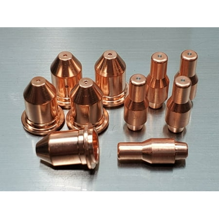

10pc Harbor Freight Titanium Plasma 45 Plasma Cutter 56255 TI-PC45 - 56811 Tips + 56576 Electrodes