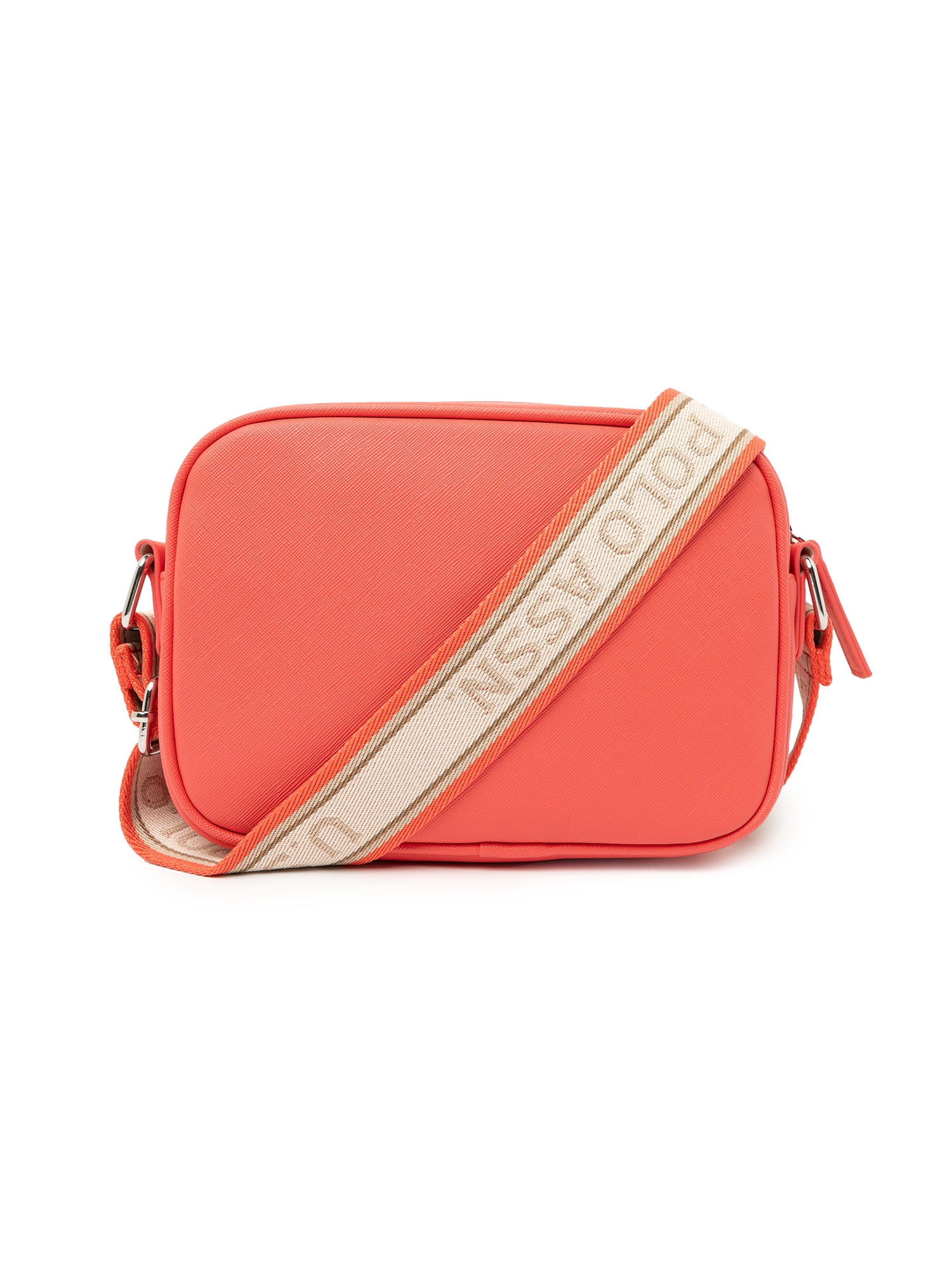 U.S. Polo Assn. Women's Signature Crossbody Bag, Coral