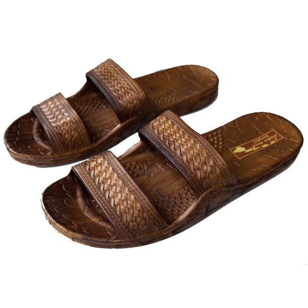 Aloha Aina - Hawaii Brown and Black Jesus Sandals for Kids, Boys and ...