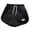 Black, variant on Gubotare Girls Volleyball Shorts Girls Tennis Shorts High Waisted Golf Skorts Athletic Shorts Size 6-7 (White,6-7 Years)